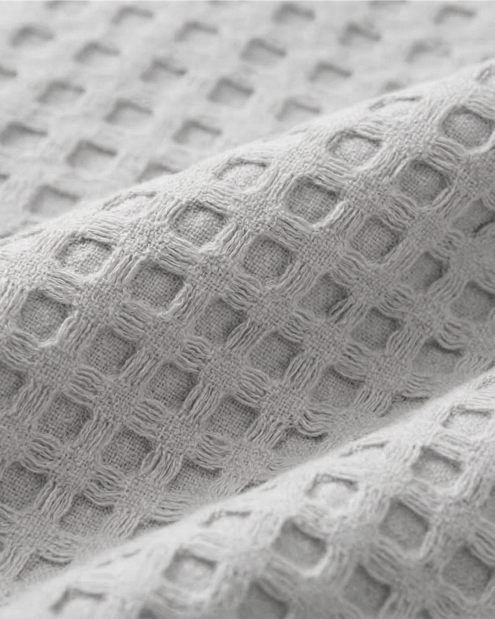 Plaid nid d'abeille – 100 % coton