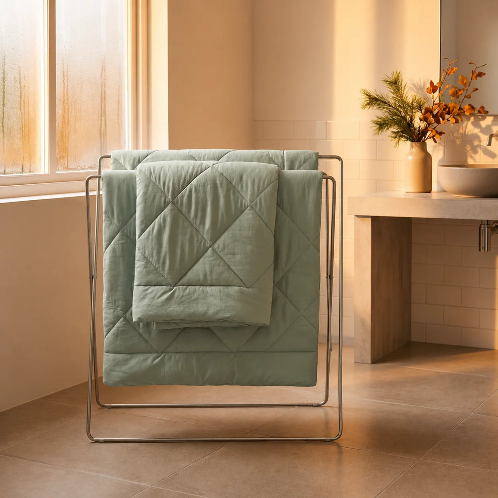 Couette 4 saisons 2-en-1 – couette et housse en un