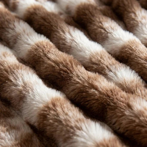 Plaid Nuage en fausse fourrure – Double épaisseur et extra chaud