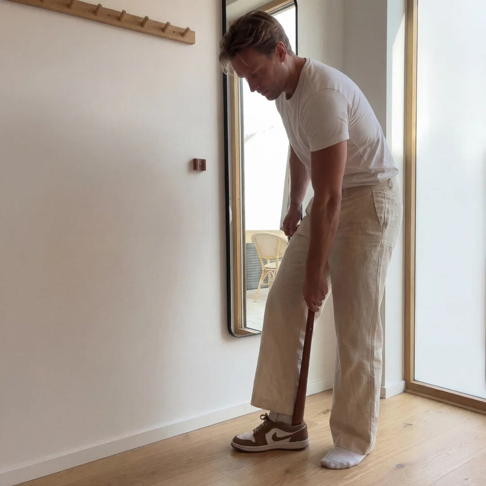 Chausse-pied magnétique en bois massif – 55 cm