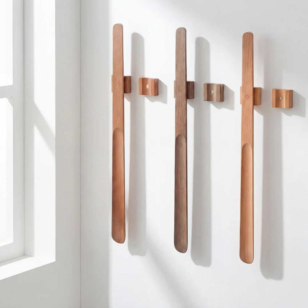 Chausse-pied magnétique en bois massif – 55 cm