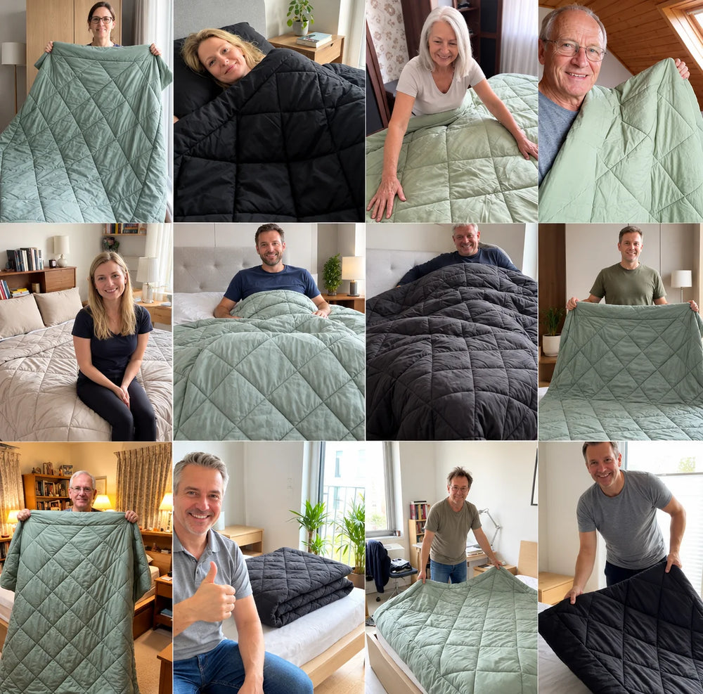 Couette 4 saisons 2-en-1 – couette et housse en un
