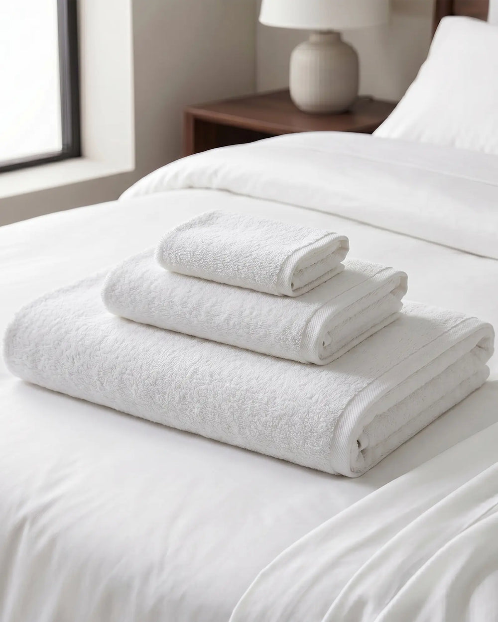 Serviettes d'hôtel premium – 100 % coton