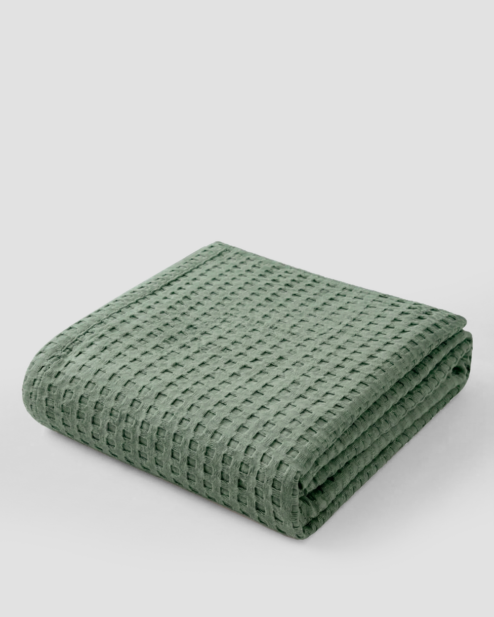 Plaid nid d'abeille – 100 % coton