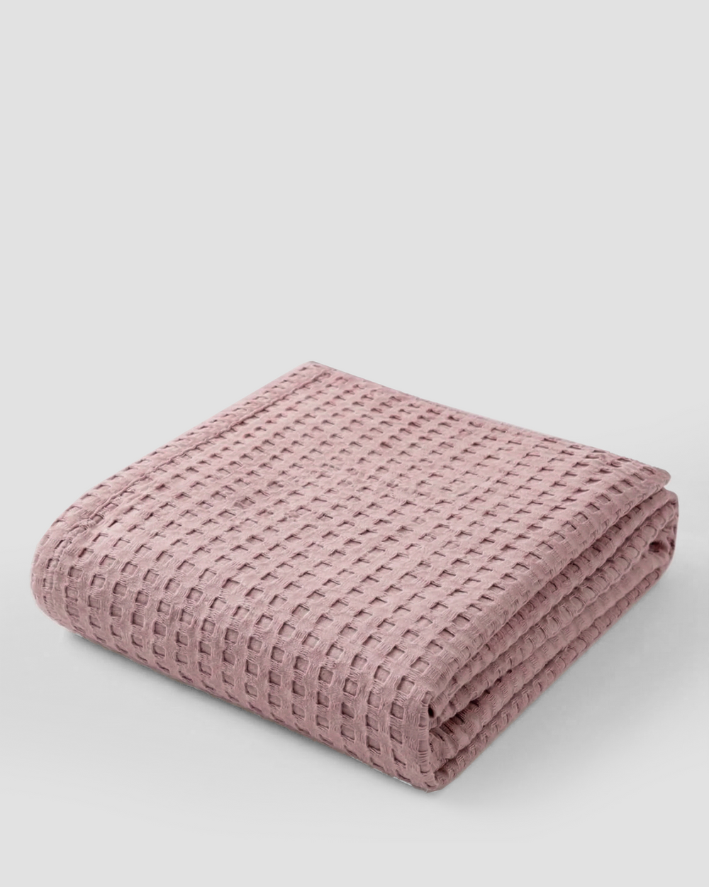 Plaid nid d'abeille – 100 % coton