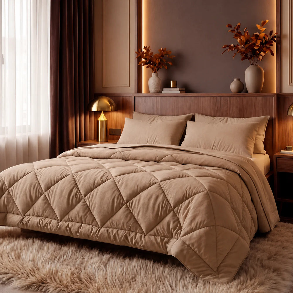 Couette 4 saisons 2-en-1 – couette et housse en un