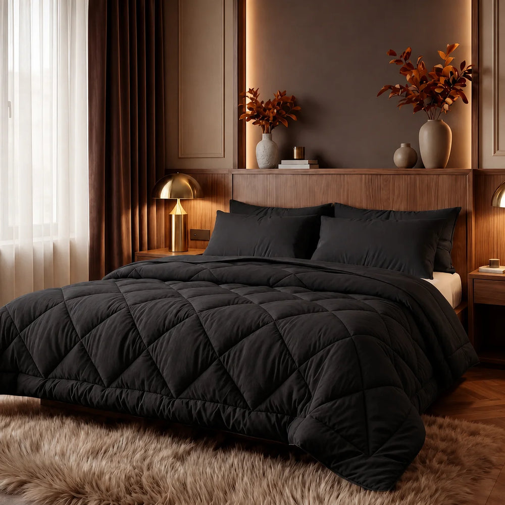 Couette 4 saisons 2-en-1 – couette et housse en un