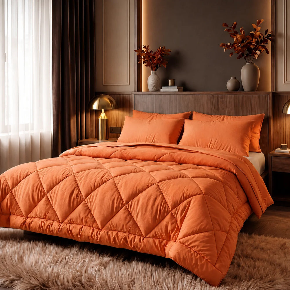 Couette 4 saisons 2-en-1 – couette et housse en un