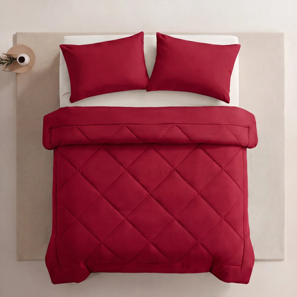 Couette 4 saisons 2-en-1 – couette et housse en un