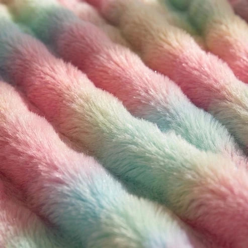 Plaid Nuage en fausse fourrure – Double épaisseur et extra chaud