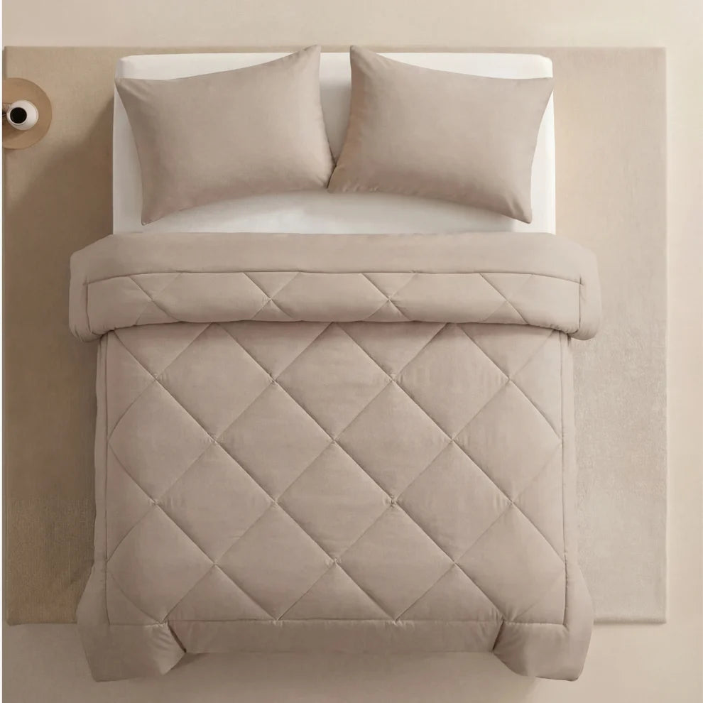Couette 4 saisons 2-en-1 – couette et housse en un