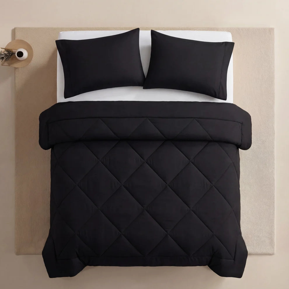 Couette 4 saisons 2-en-1 – couette et housse en un
