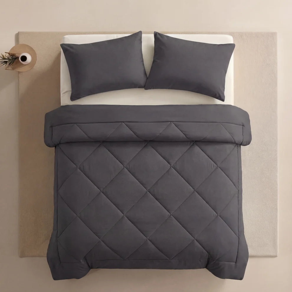 Couette 4 saisons 2-en-1 – couette et housse en un