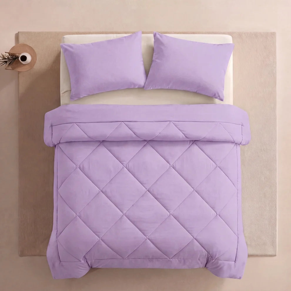 Couette 4 saisons 2-en-1 – couette et housse en un